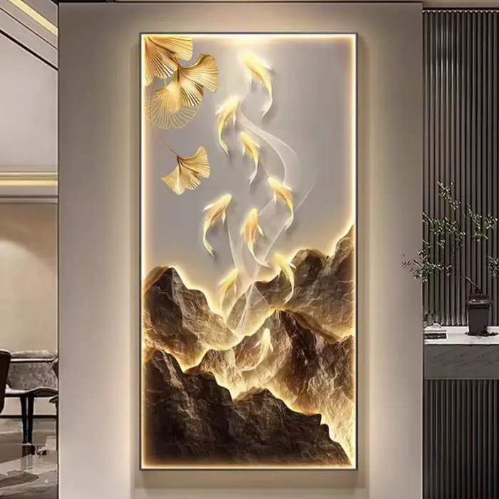 Applique murale LED de luxe pour salon