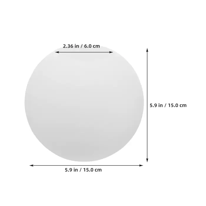 Abat-jour Globe en plastique