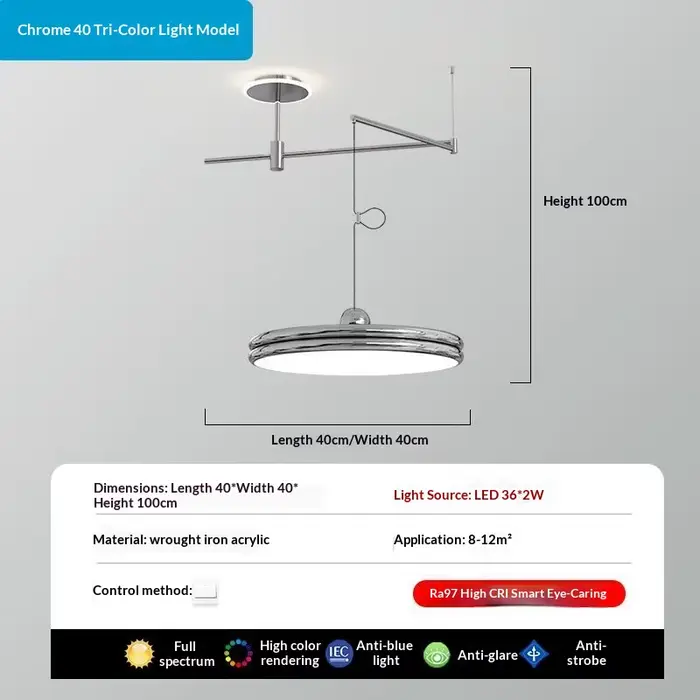 Lampes mobiles lustre moderne lumières pour salle à manger île table pendentif LED lumières cordon i