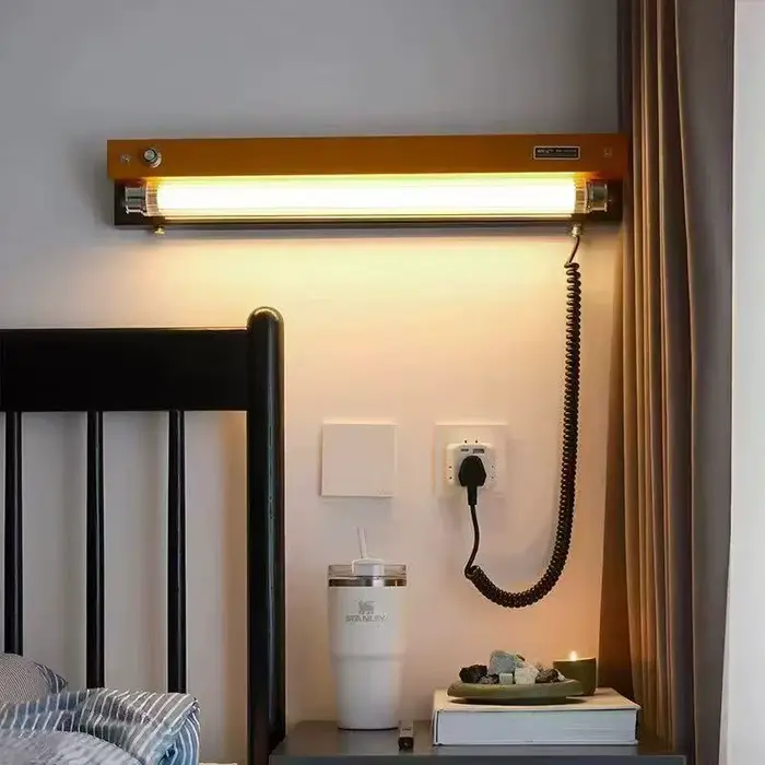 Lampe murale d'ambiance LED Bauhaus italienne style classique pour éclairage quotidien salon chambre à coucher occcasions spéciales
