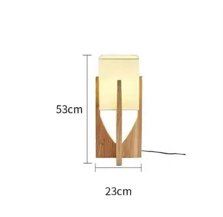 Lampadaire design nordique en bois solide Luminarias chambre chevet salon canapé salon de thé Restau