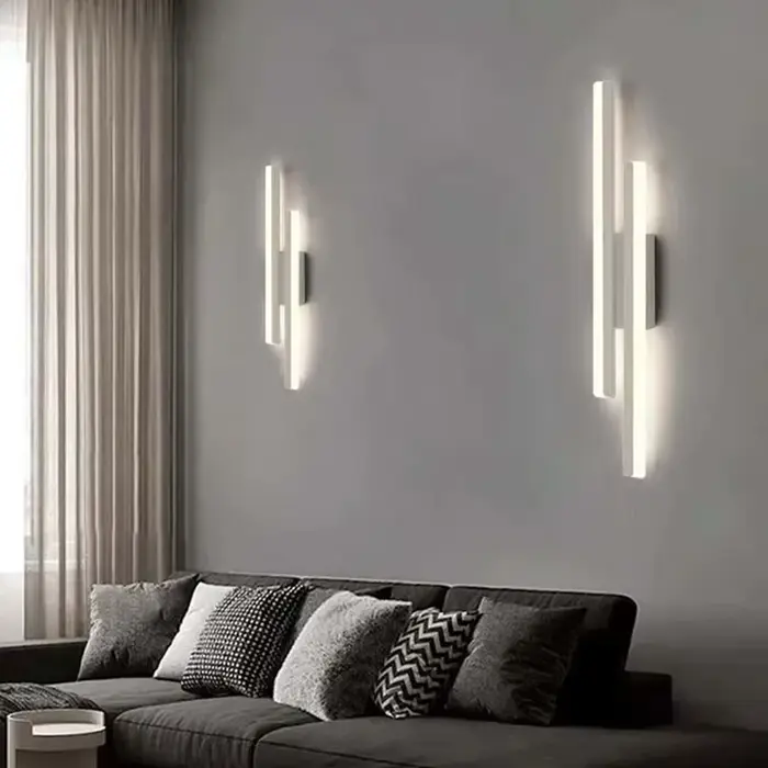 Mur LED lumière moderne décoration murale pour chambre salon couloir