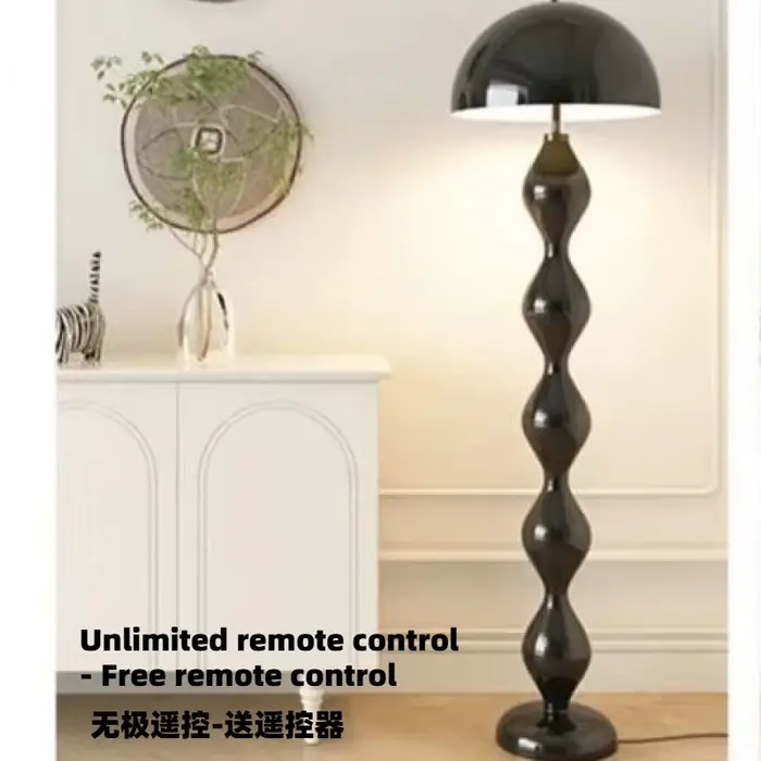 Scandi Macaron lampadaire Simple Dimmable champignon lampe salon salle d'exposition concepteur canap