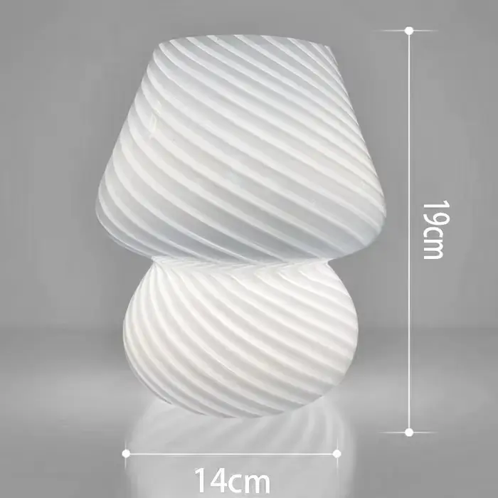 Lampe de table en verre à LED pour chambre à coucher, gradation USB, lumière d'étude à domicile, esc